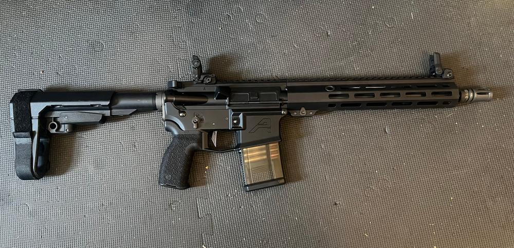 NBS 10.5" ASAL Free Float Handguard w/ Steel QD Insert - Customer Photo From Shawn 