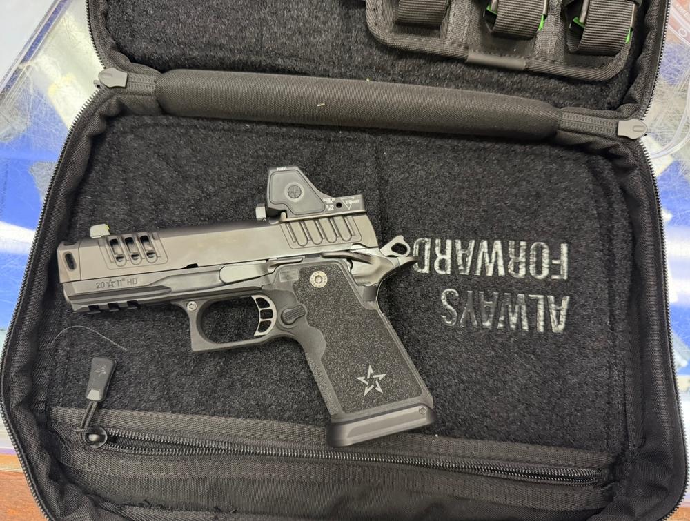 Trijicon RMR HD Mini Reflex Sight - 3.25 MOA Multi-Reticle System - Customer Photo From Jon