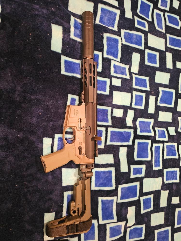 NBS AR-15 Minimalist Billet Upper Receiver - Customer Photo From Shane Earles