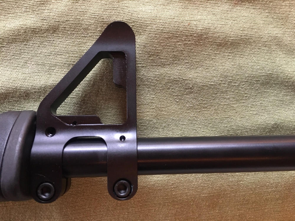 JP Enterprises A2 Front Sight Adjustable Gas Block - Black Stainless - Customer Photo From Nathan Werner