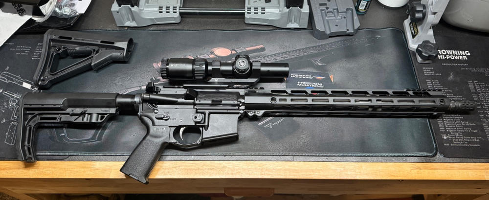 Anderson AR-15 Stripped Upper Receiver - Customer Photo From John Schaffer