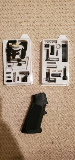 Anderson Lower Parts Kit w/ Black Hammer & Trigger - Customer Photo From Adrian Park