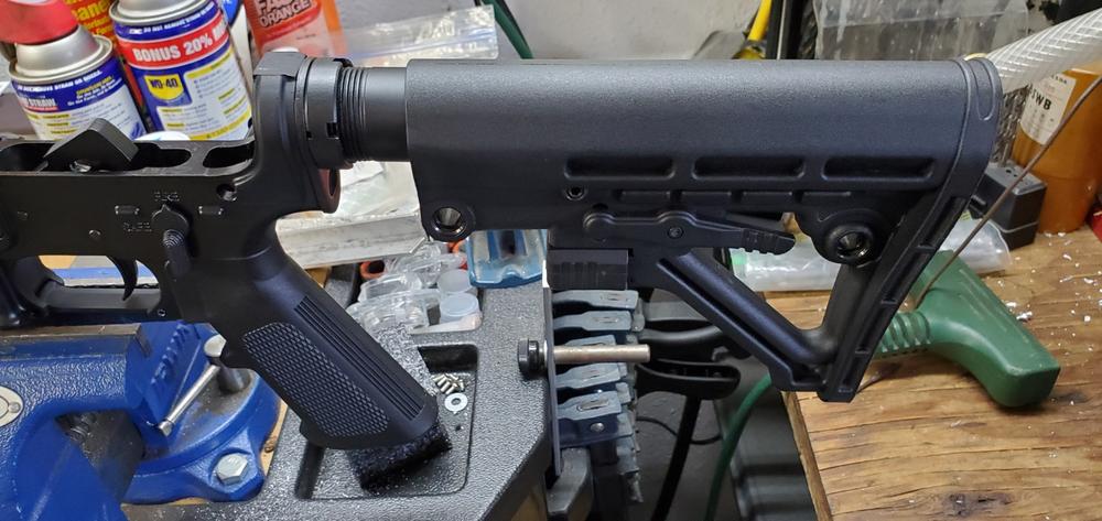 Anderson Lower Parts Kit w/ Black Hammer & Trigger - Customer Photo From Rex Halepeska