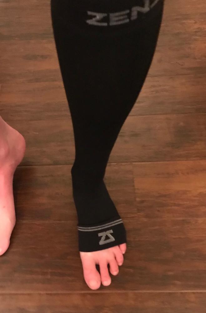 Compression Ankle / Calf Sleeves - Customer Photo From Dawn T.