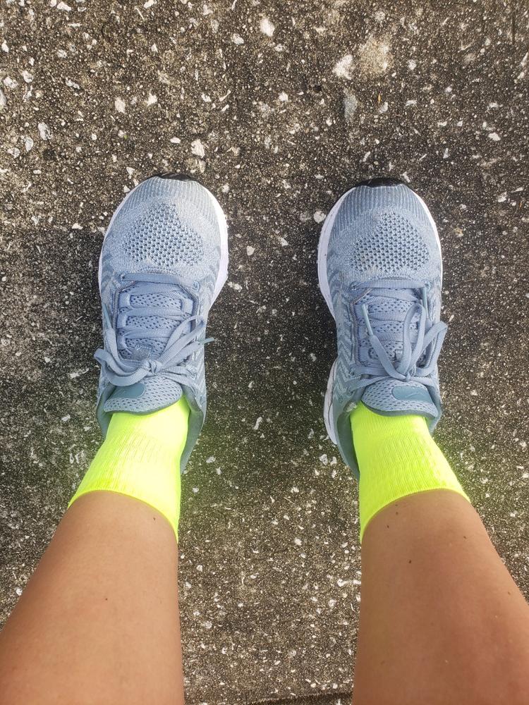 3D Dotted Running Socks - Customer Photo From Michelle Hilgart
