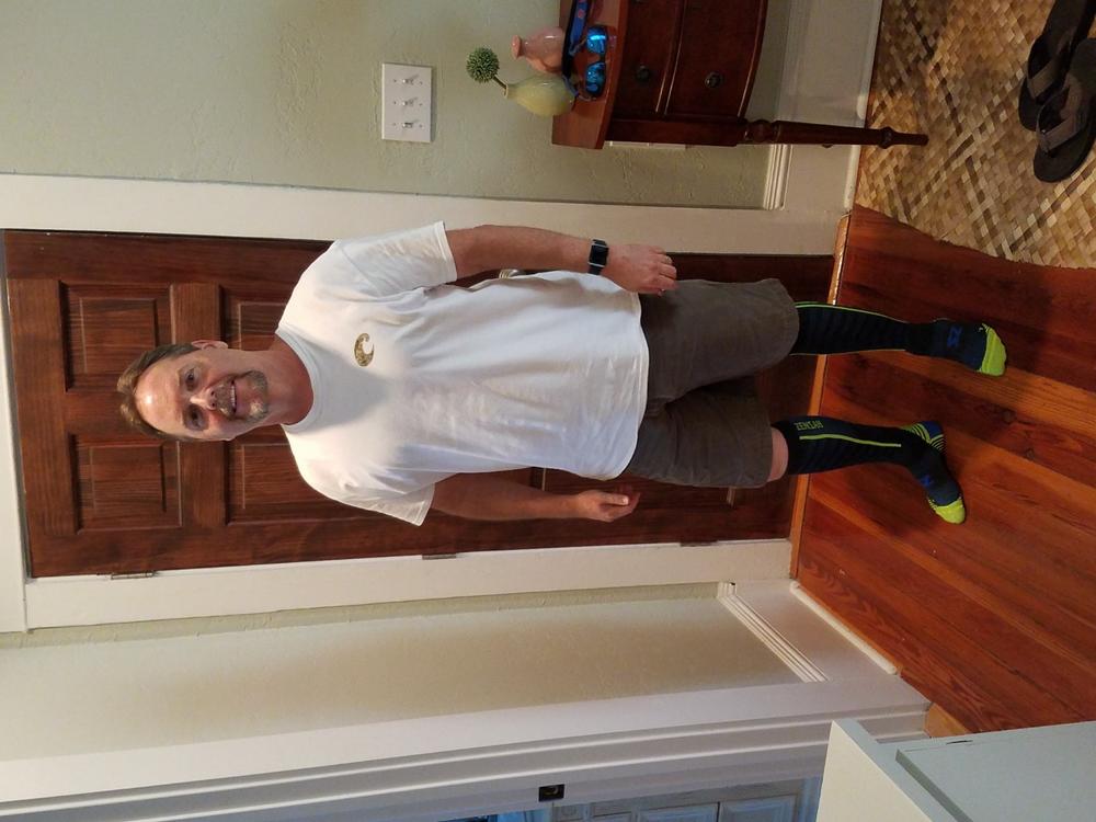 Featherweight Compression Socks - Customer Photo From Lance G.