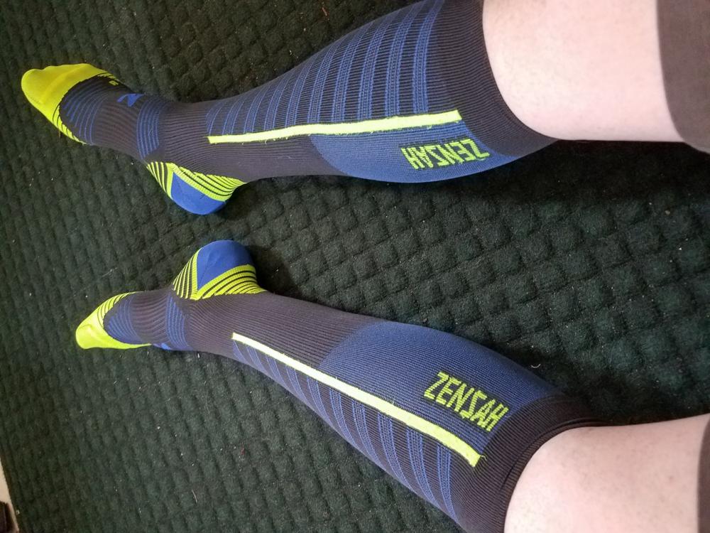 Featherweight Compression Socks - Customer Photo From Lance G.