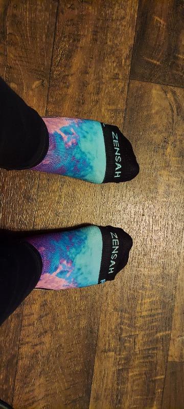 Zensah Haze Compression Socks (Knee-High) - Customer Photo From Christiann Taylor