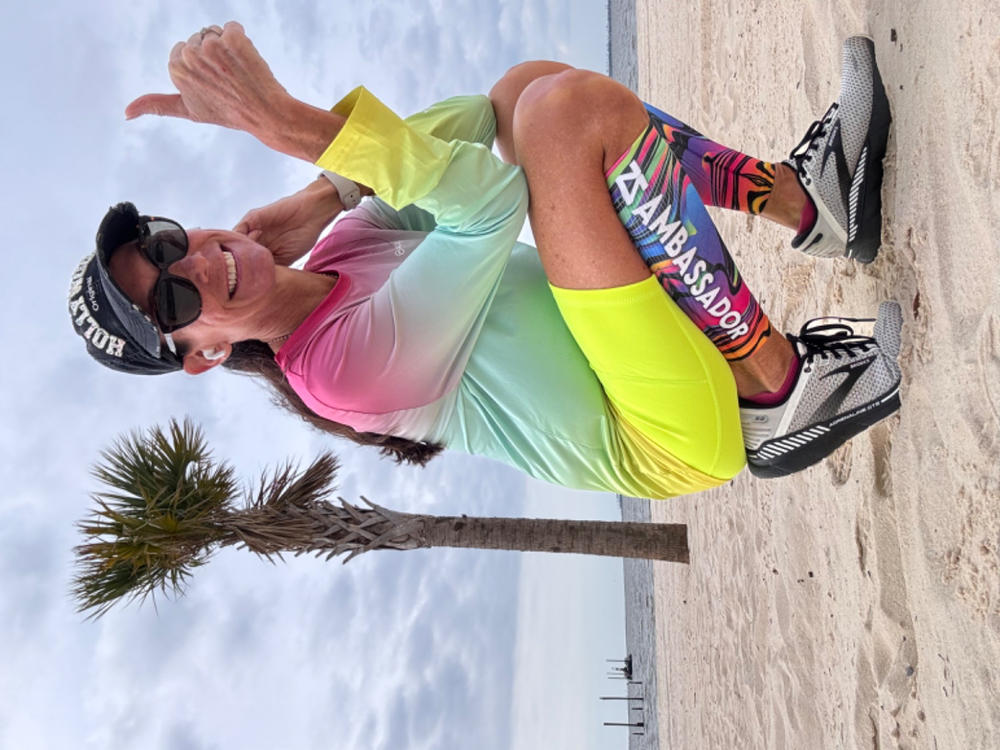 2024 Rainbow Swirls Ambassador Compression Leg Sleeves - Customer Photo From Monique favors 