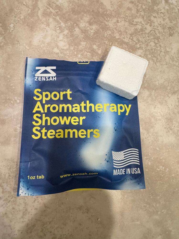 Sport Aromatherapy Shower Tabs - Customer Photo From Darcy