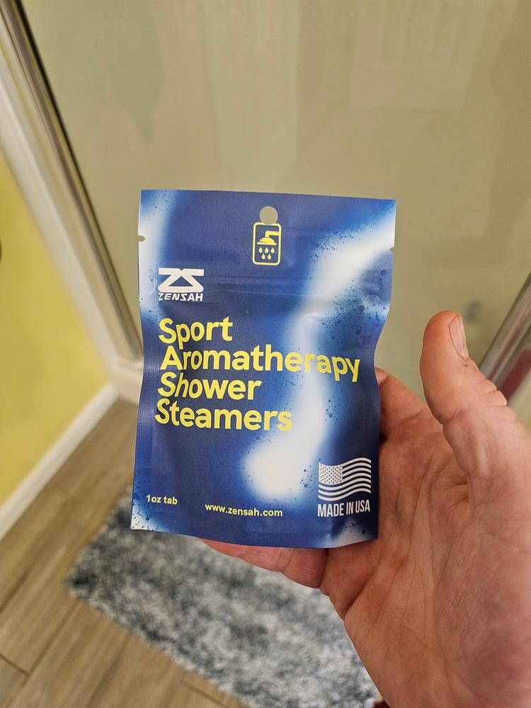 Sport Aromatherapy Shower Tabs - Customer Photo From Matt F