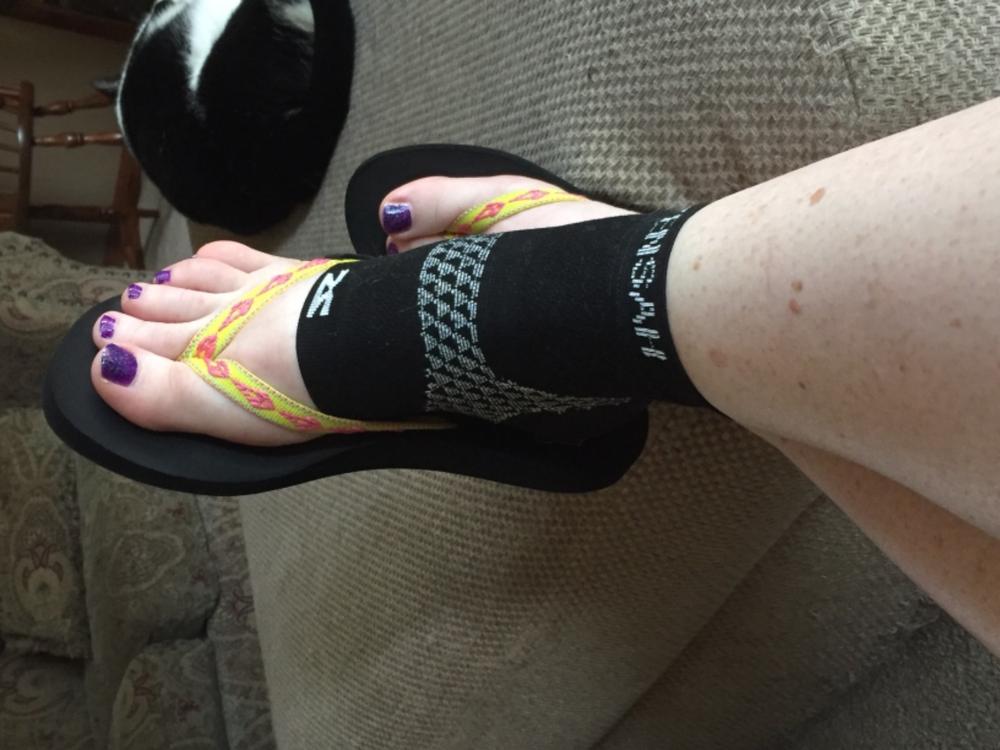 PF Compression Sleeve (Pairs) - Customer Photo From tiffany m.