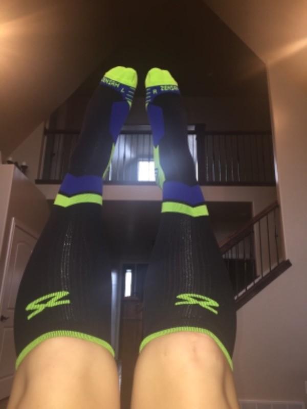 POP Tech+ Compression Socks - Customer Photo From Leigh P.