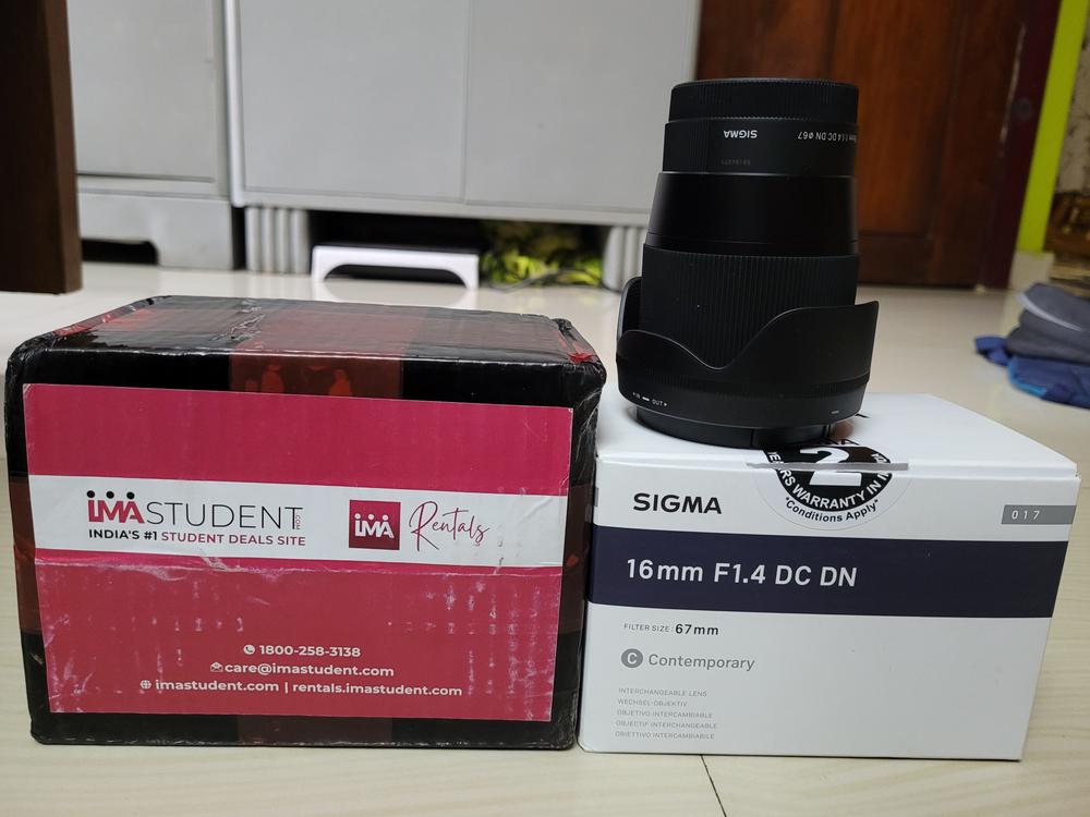 Buy Sigma 16mm f/1.4 DC DN Contemporary Lens for Sony in India at