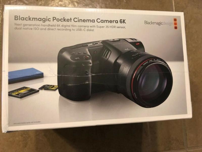 Buy Blackmagic Design Pocket Cinema Camera 6K - BMPCC 6K (Canon EF