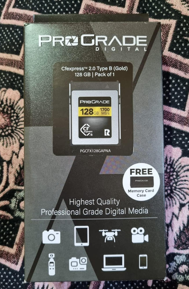 Buy ProGrade Digital 128GB CFexpress 2.0 Type B Gold Memory Card