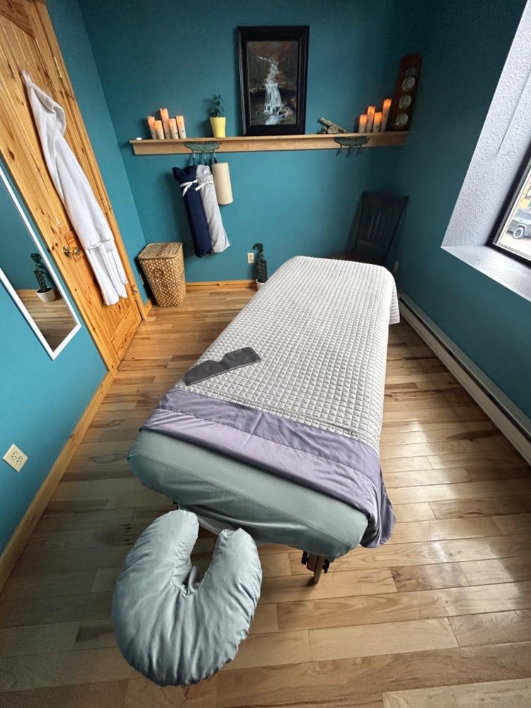 Spa Quilted Blanket - Customer Photo From Carol Cox