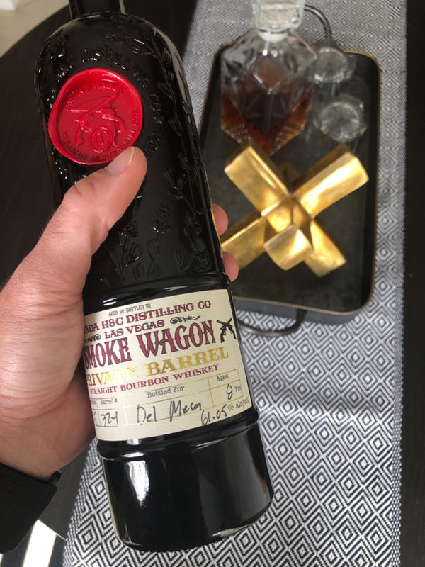 Buy Smoke Wagon Private Barrel Bourbon Whiskey "ZigZagon" Del Mesa