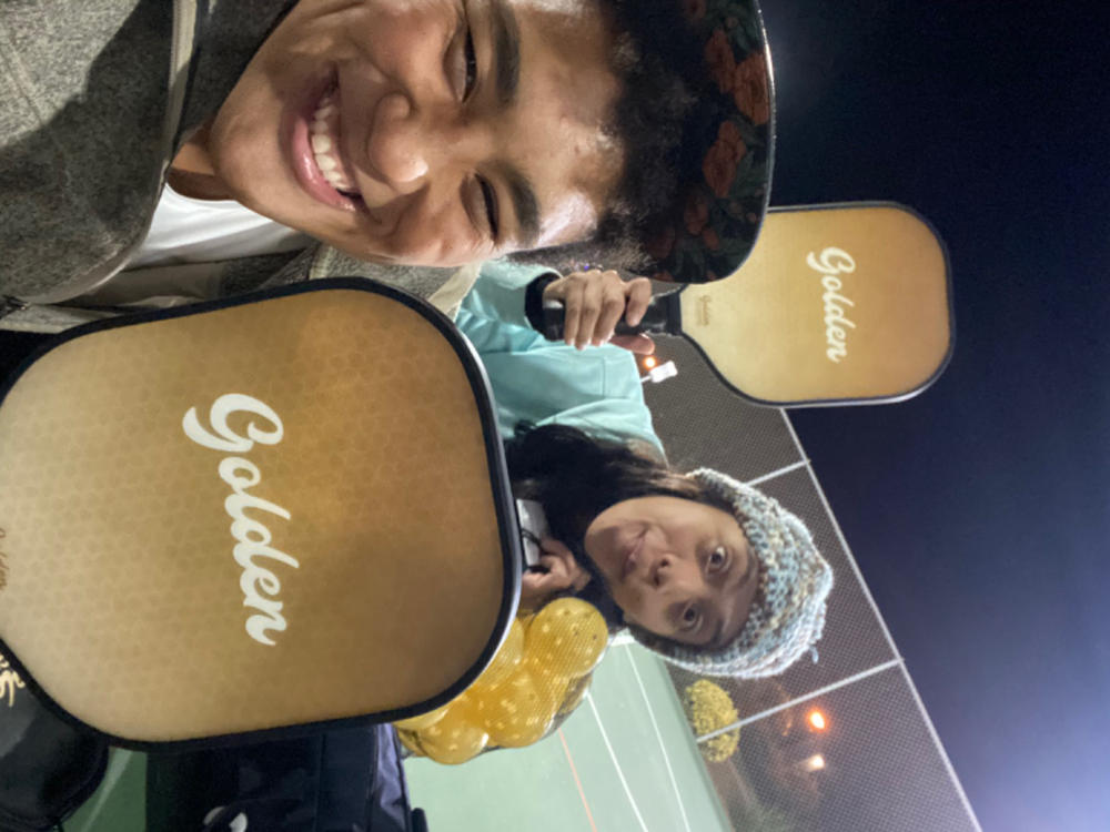 Golden Standard - 2 Paddle Pickleball Set - Customer Photo From Kimberly Dickerson