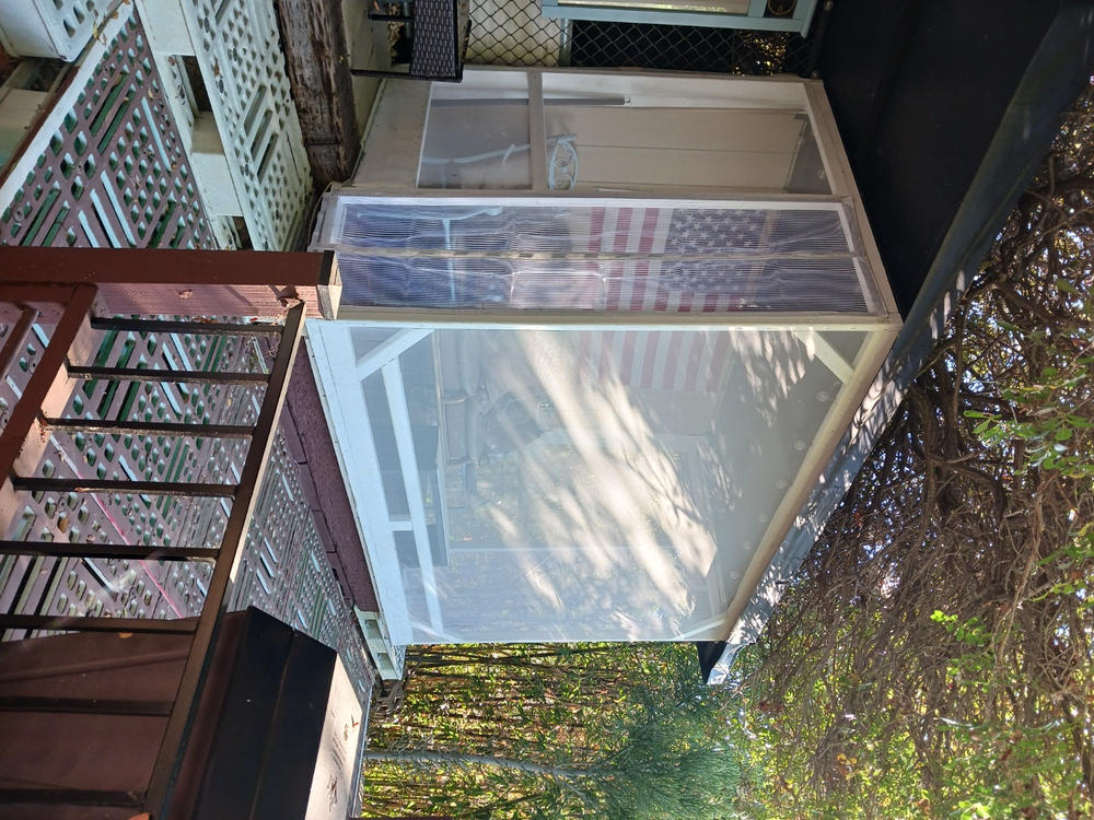 Heavy-Duty 290 XL Mosquito Netting - DIY Porch & Patio Netting - WHITE - Customer Photo From Roger Hwang