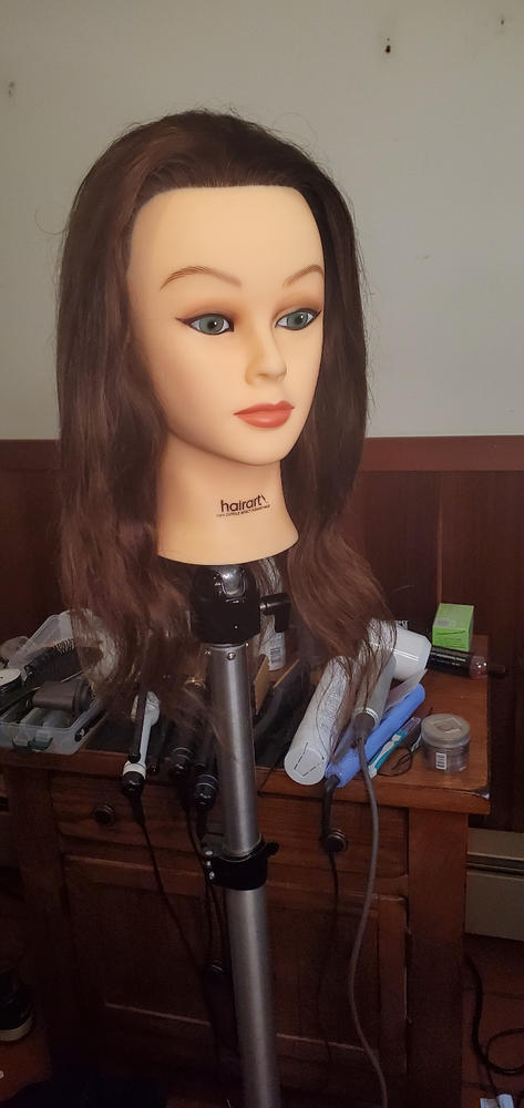Helen [100% Human Hair Mannequin] - Customer Photo From Sydney Evans