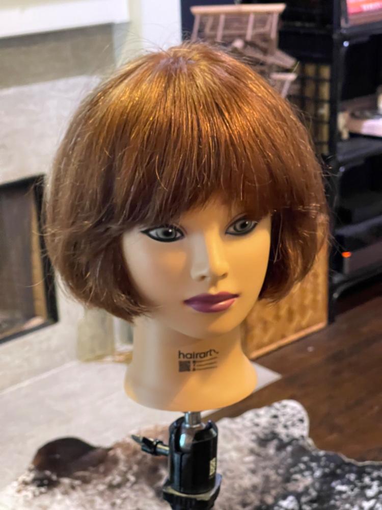 Mia [100% Human Hair Mannequin] - Customer Photo From Kim Freeman