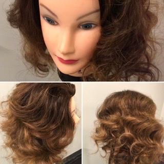 Debbie [100% Human Hair Mannequin] - Customer Photo From Euphenia Watkins