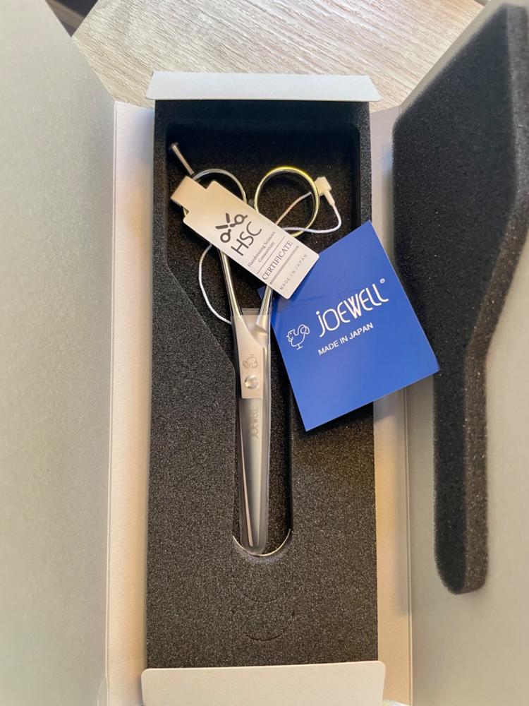 Joewell Classic Scissors / Shears J55 5.5" Super Alloy Flat blade - no color coating - Customer Photo From Dena Coukoulis