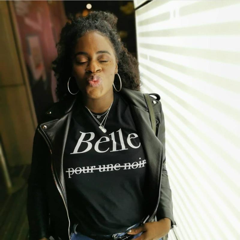 T-Shirt "Belle" - Customer Photo From Donatienne Angle