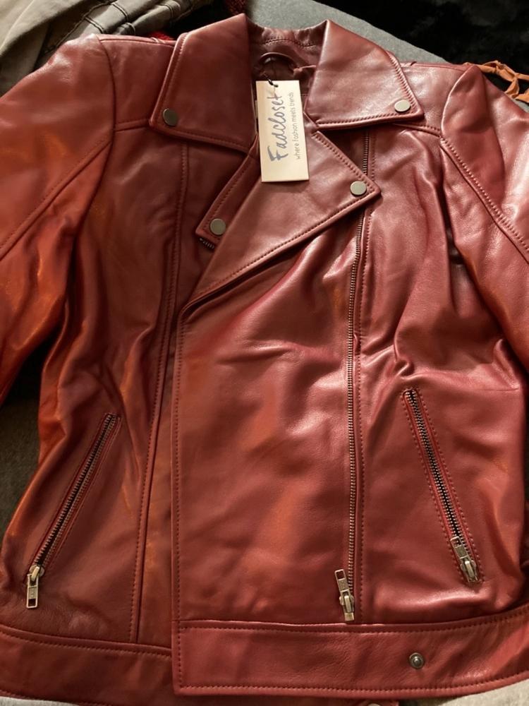 Aurora Womens Leather Jacket FAD