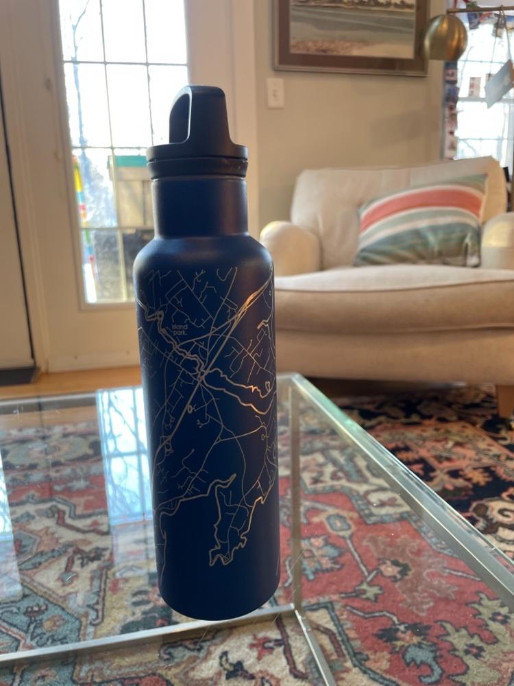 Anywhere Maps 21 oz Insulated Hydration Bottle - Customer Photo From Julia Pitney
