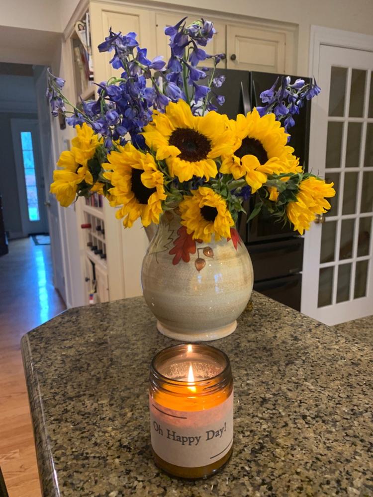 Custom Quote Candle - Customer Photo From Susanna Reddy