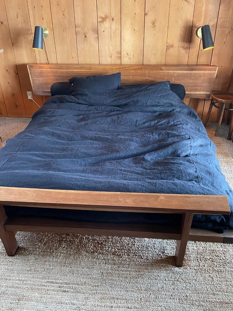 Orkney Linen Duvet Cover - Customer Photo From 