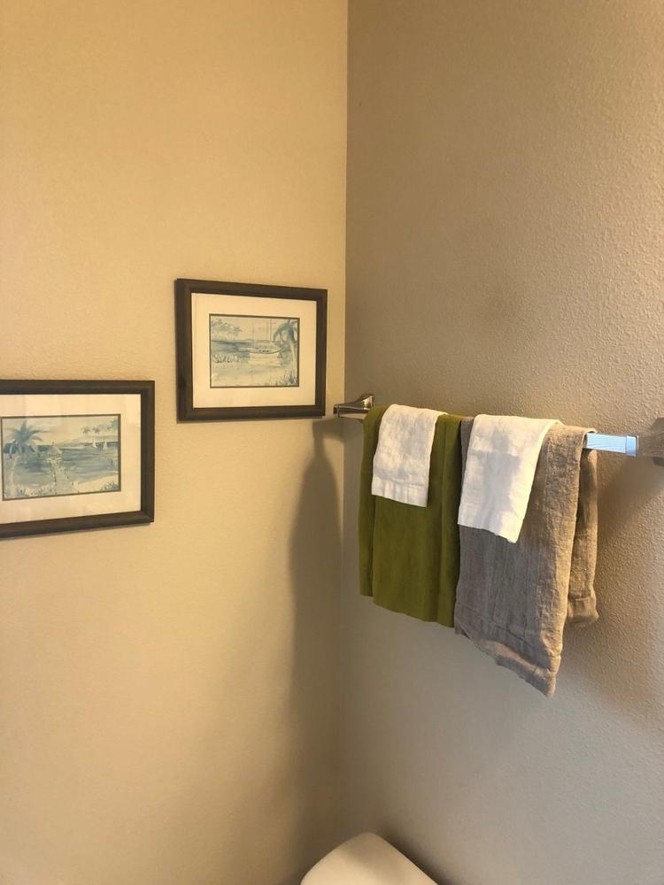 Orkney Linen Hand Towel - Customer Photo From Kevin Peck