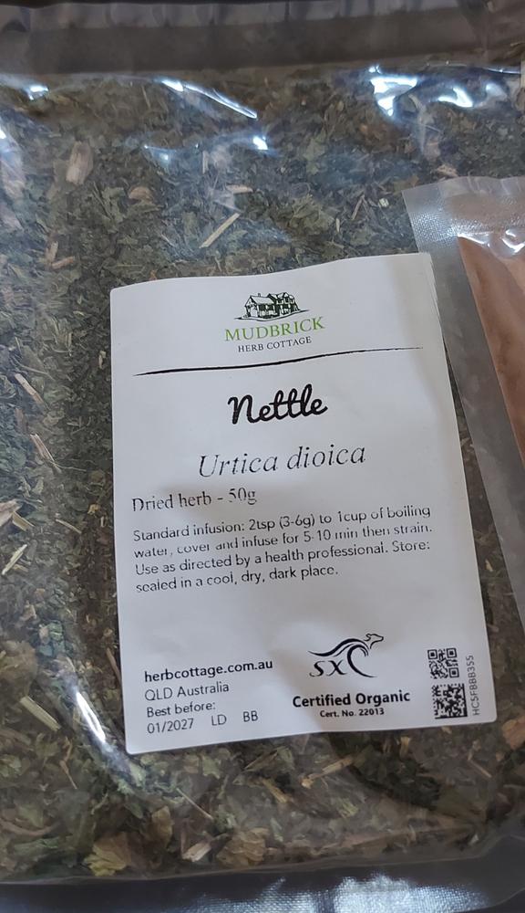 Nettle Leaf Tea - Customer Photo From Amanda Wright