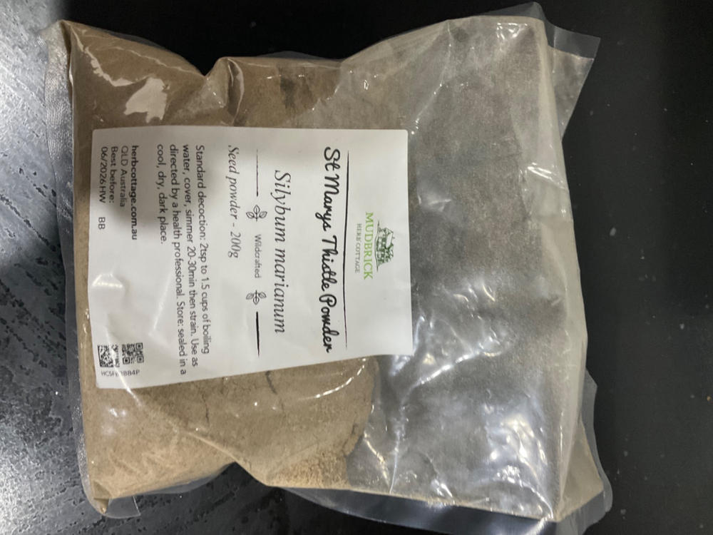 St Marys Thistle Powder - Customer Photo From Anonymous