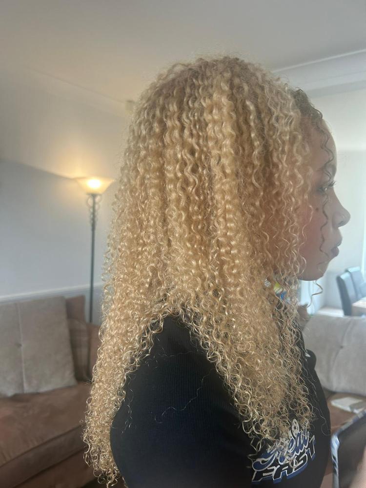 Kinky Curls Wefts (Bundles/Weave) - Customer Photo From Lindsay Trent