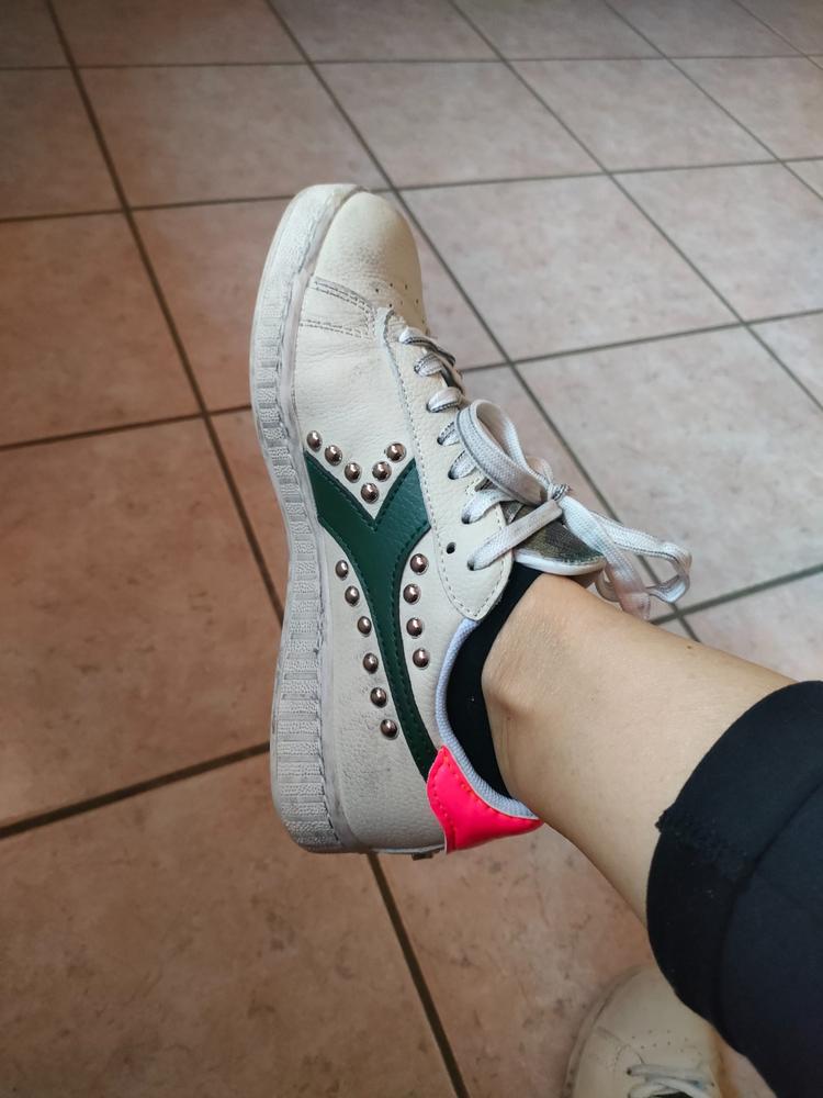 Diadora Game Low Camo e Rosa Fluo - Borchiate - Customer Photo From Barbara Iacoboni