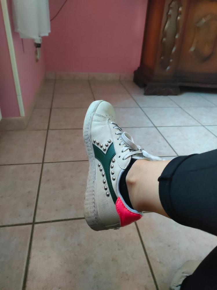 Diadora Game Low Camo e Rosa Fluo - Borchiate - Customer Photo From Barbara Iacoboni