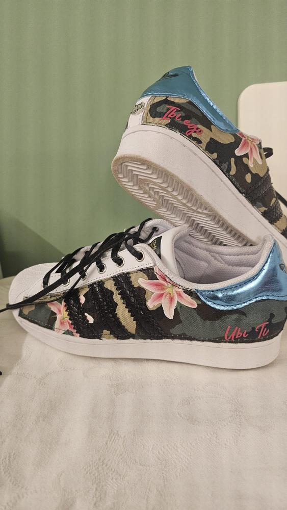 Adidas Superstar Fiori e Camo - Customer Photo From Giovanni Zigliani