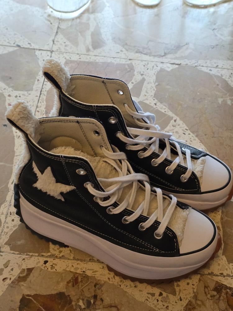 Graziose scarpe Lolita stile retrò con plateau e punta tonda - Kawaii