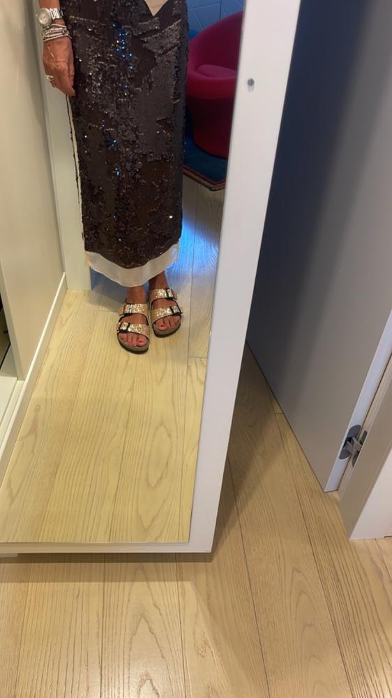 Personalizzazione Birkenstock Arizona Glitter Oro - Customer Photo From Bedi Ancilotto