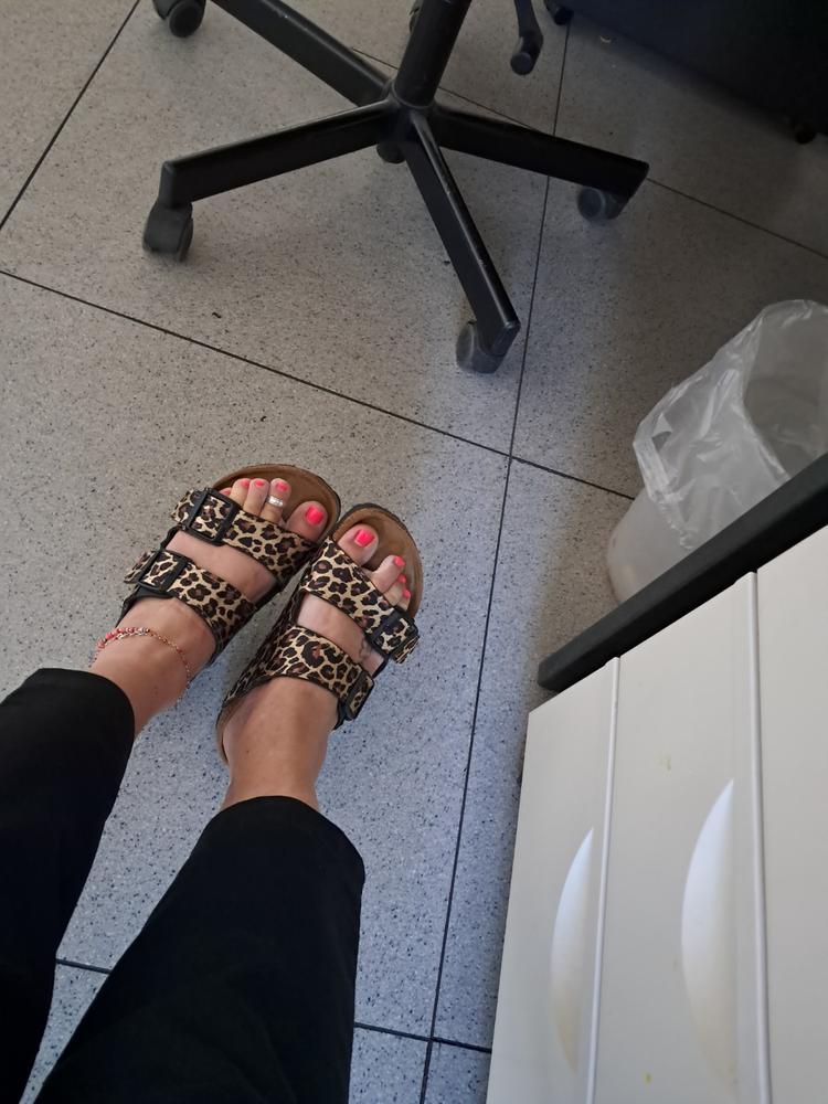 Personalizzazione Birkenstock Arizona Leopardate - Customer Photo From Anna Grazia