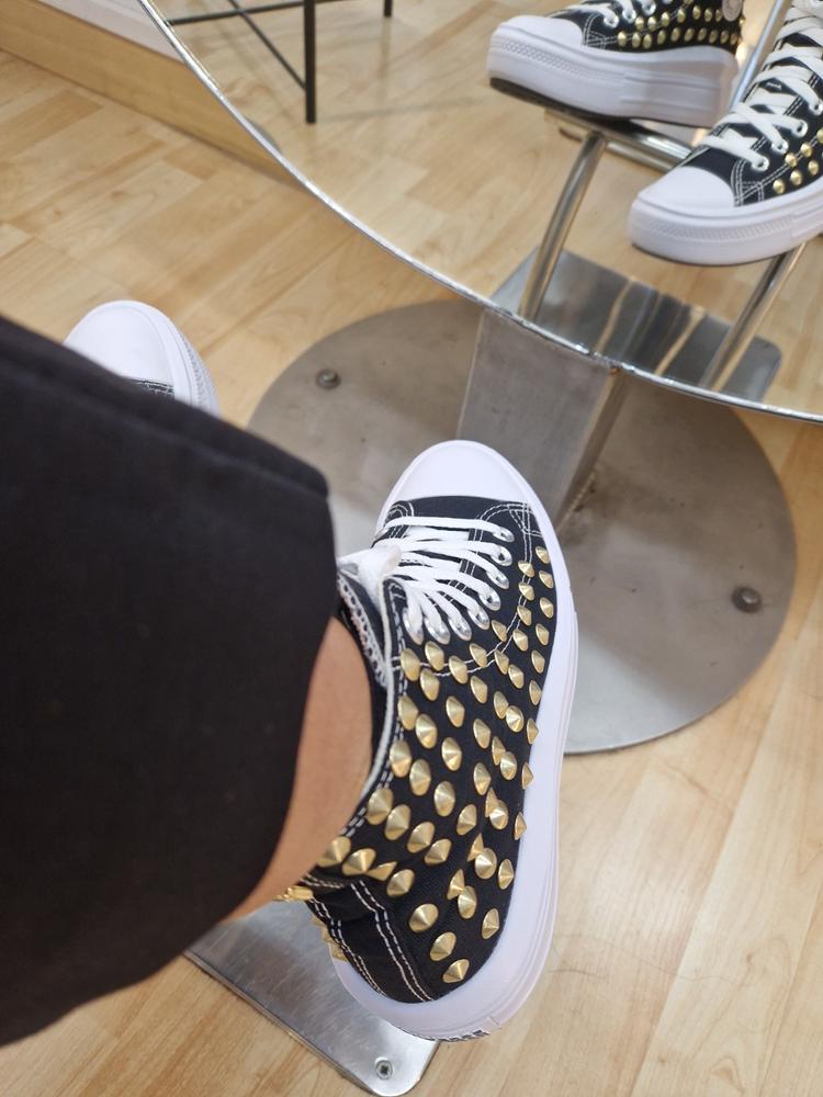 All Star Alte Move Borchie Oro - Customer Photo From Screnci, Daina