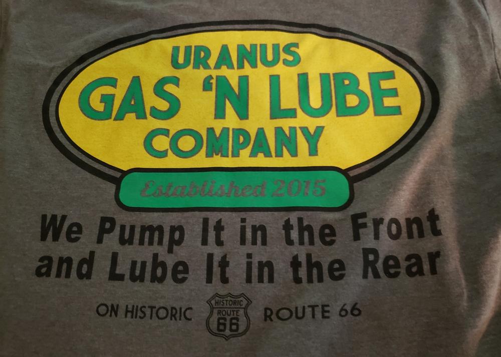 Gas N Lube T-Shirt - Customer Photo From Lisa Robertson