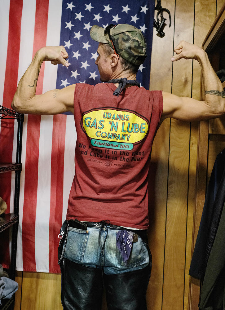 Uranus Gas N Lube T-Shirt - Customer Photo From DirtyDog