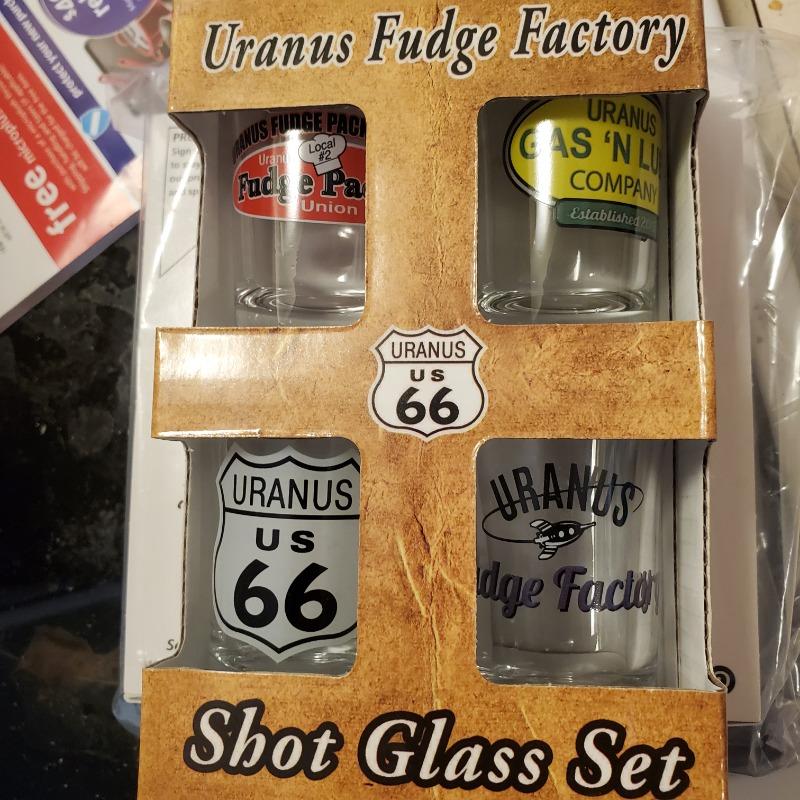 Uranus Shot Glass Set - Customer Photo From Kenneth Trimmer