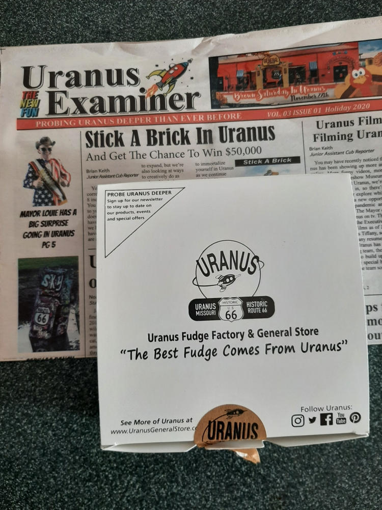 Big Package In Uranus Sampler - Customer Photo From James Nixon
