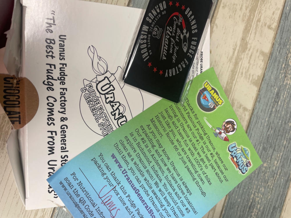 Uranus Best Fudge Magnet - Customer Photo From Pam Barbour