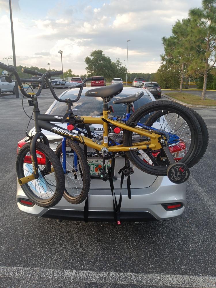 Deluxe Trunk Bike Rack - Customer Photo From Lynsey Halstead